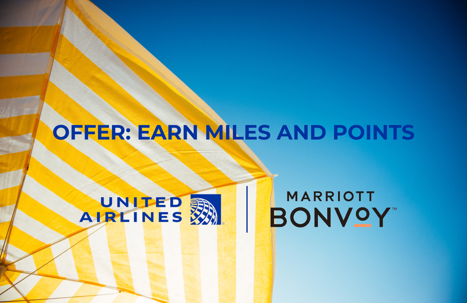 Earn Miles and Points with United and Marriott Bonvoy Partnership