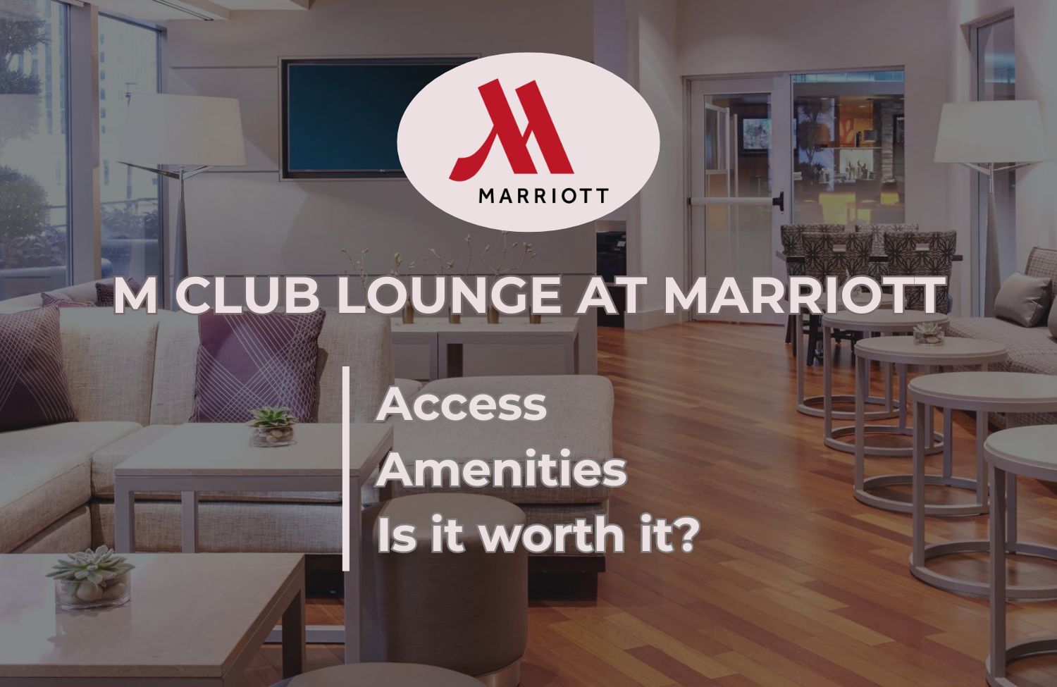 m club lounge at marriott