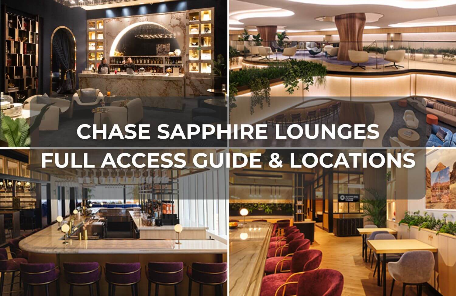 The Ultimate Guide to Chase Sapphire Lounges in the U.S. (and Beyond) 1 chase sapphire lounges full access guide and locations