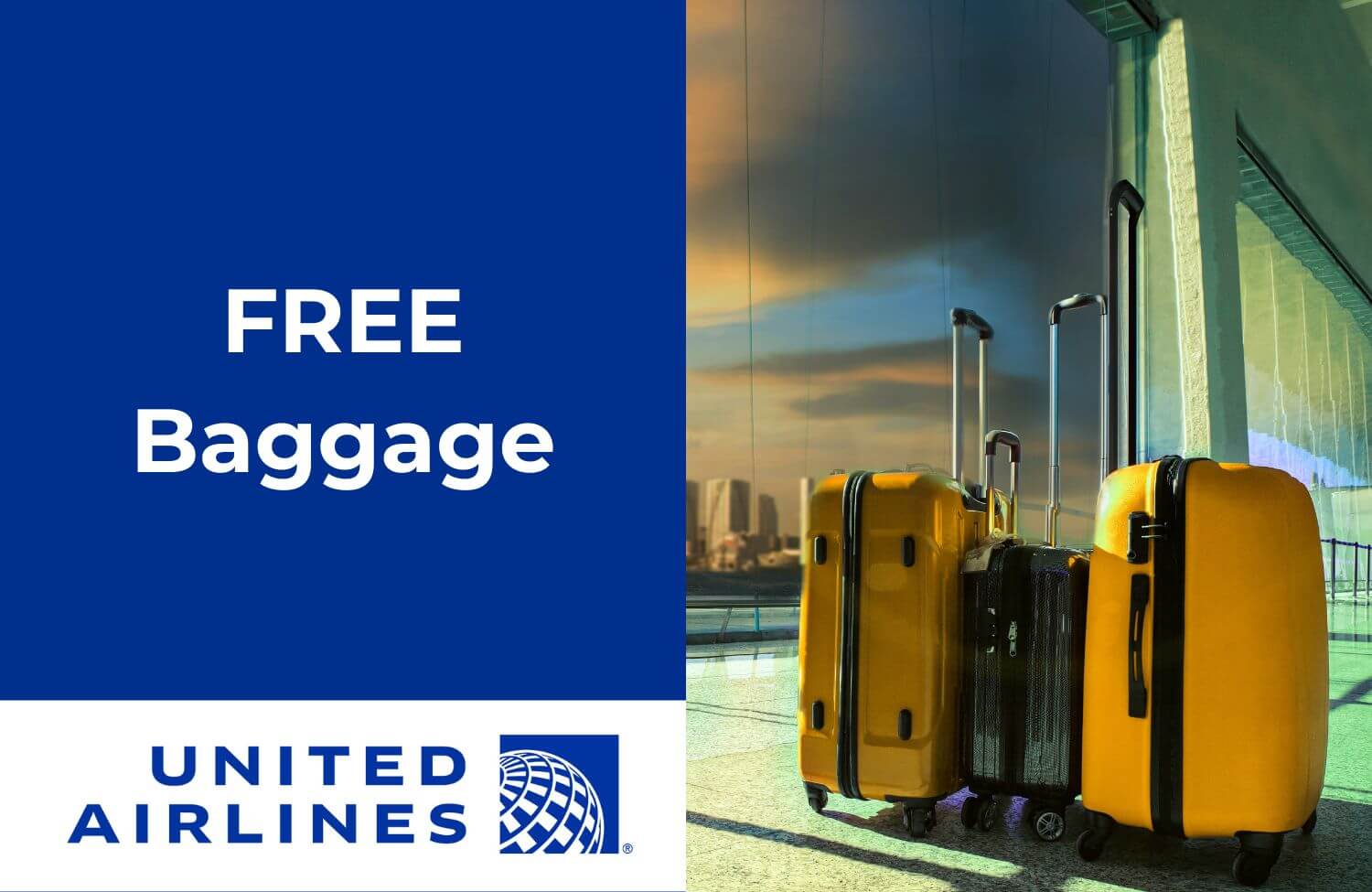 Free Baggage on United Airlines 1