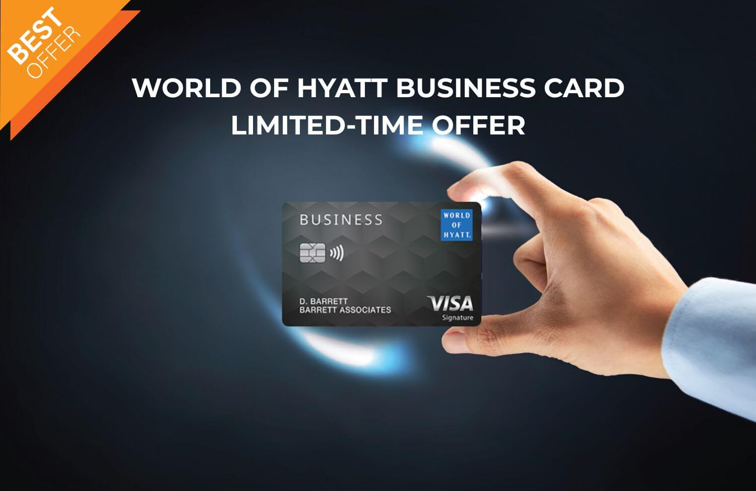 World of Hyatt Business Card Limited-Time Offer: 80,000 Bonus Points (Ends April 30, 2026) 6 chase world of hyatt business credit card best offer 1