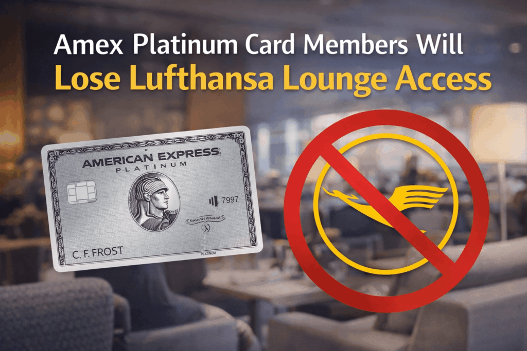 Amex Platinum Card Members Will Lose Lufthansa Lounge Access