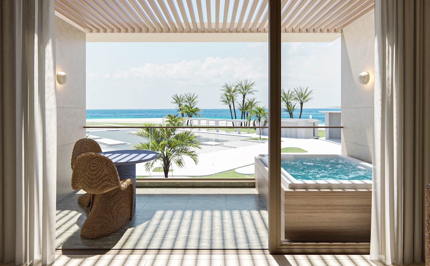 Hilton Check-In and Checkout Times: Everything Travelers Should Know 1 Almare Beach Resort Las Terrenas Curio by Hilton Double Queen Guest Room Patio Rendering