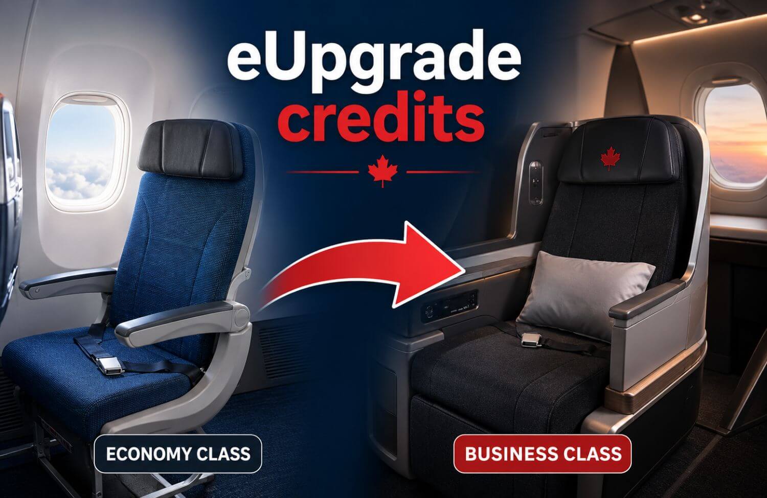 How to Use Air Canada eUpgrade Credits 1 eUpgrade credits
