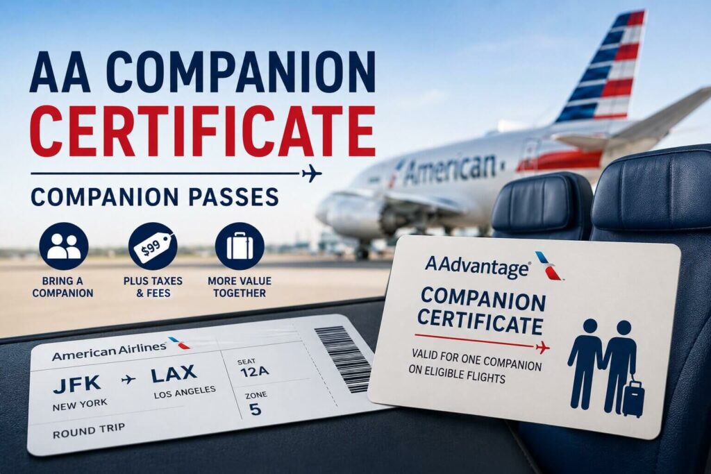 AA Companion Certificate: How It Works and Is It Worth It? 4 aa companion certificate companion passes