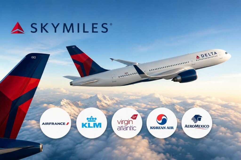 earn delta skymiles on delta and partner flights