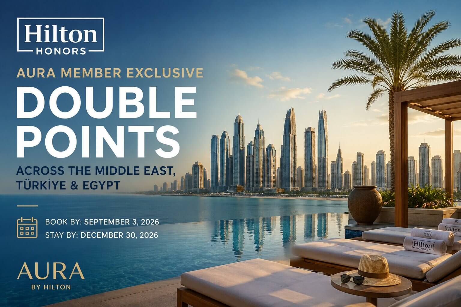 Hilton Aura Promotion: Double Points on Eligible Stays Through December 2026 7 hilton aura promotion double points on eligible stays