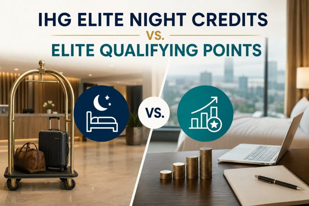 ihg elite night credits vs elite qualifying points