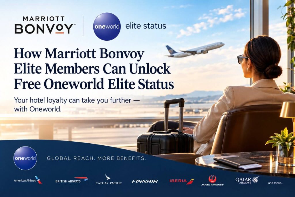 How Marriott Bonvoy Elite Members Can Unlock Free Oneworld Elite Status 10 how marriott elite members unlock free oneworld elite status