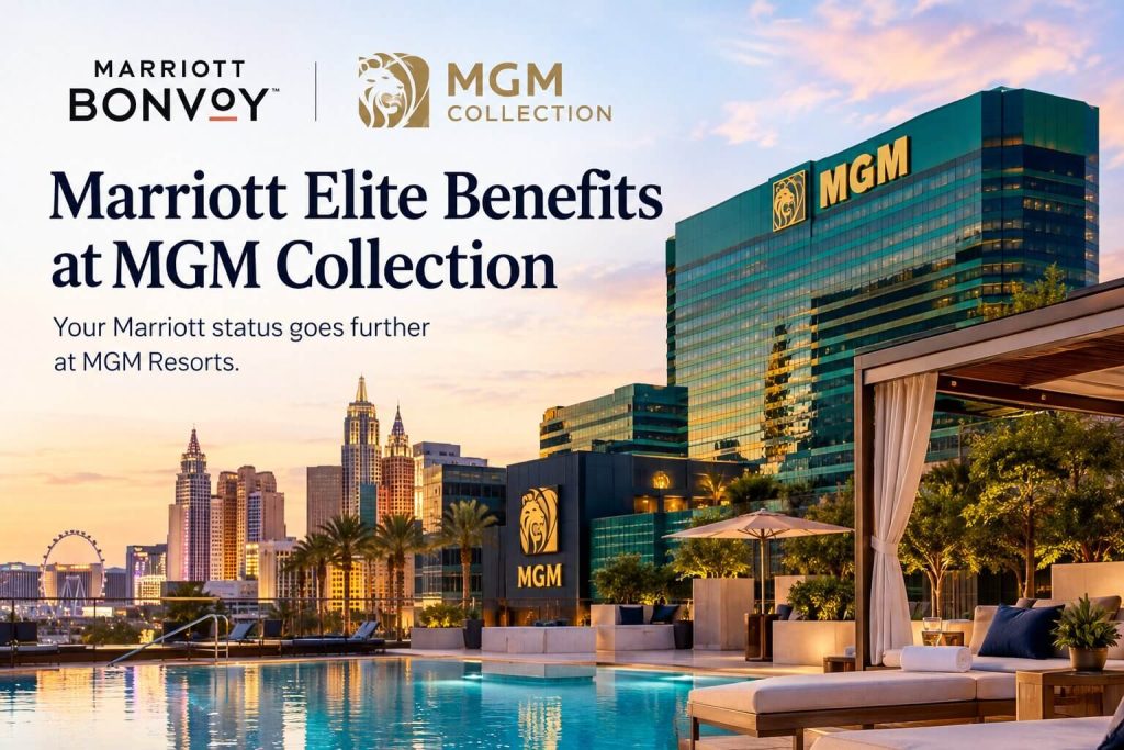 marriott elite benefits at mgm collection