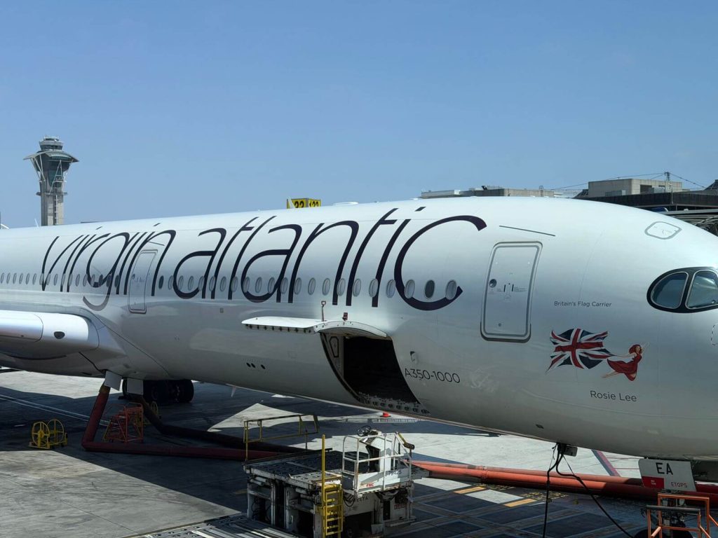 Flying Virgin Atlantic With Delta Status: Which Benefits Apply? 8 Virgin Atlantic Airbus A350 at the gate